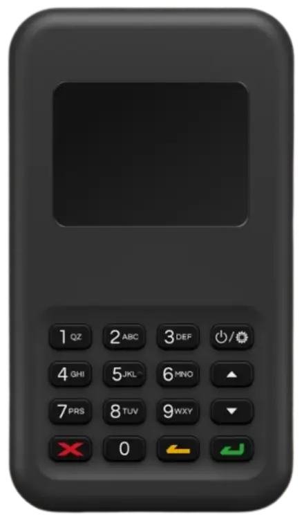Smartphone card tap payment